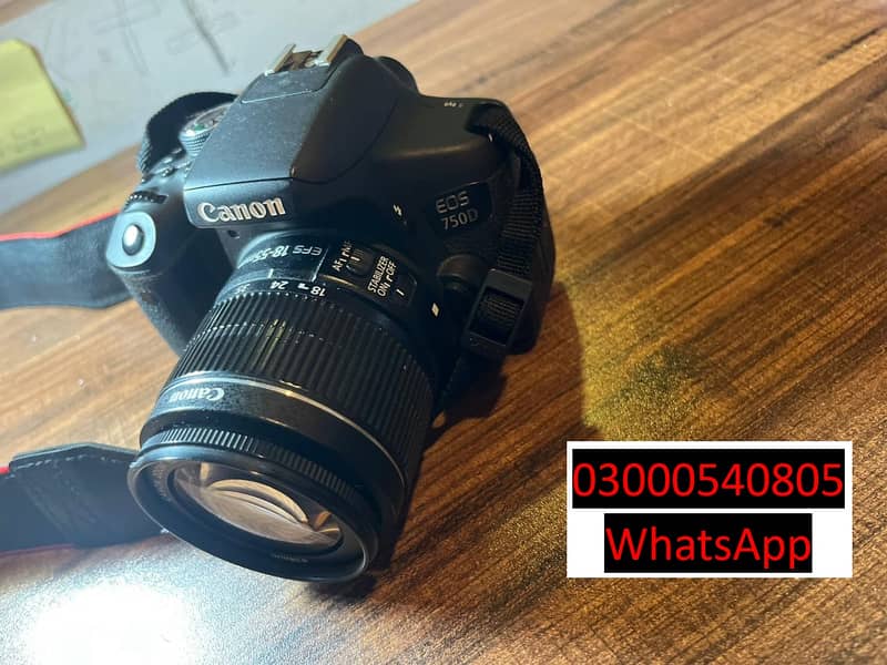 Canon 750D with Kit Lens - Like New Condition 4