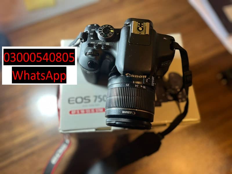 Canon 750D with Kit Lens - Like New Condition 11