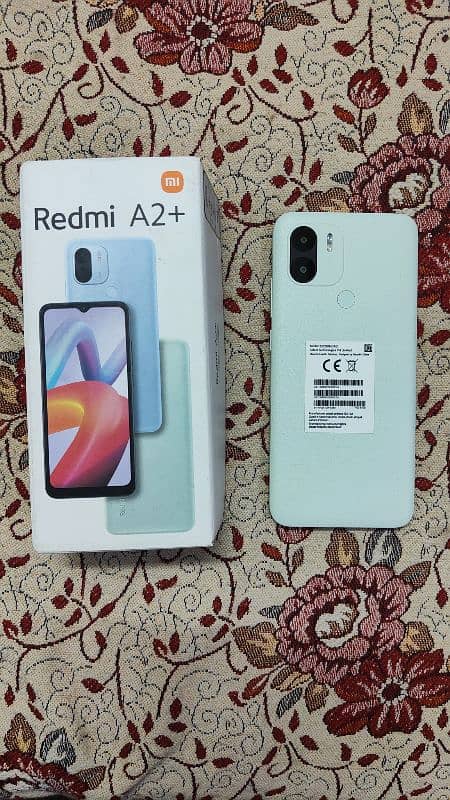 Redmi A2 Plus with Box original charger Urgent sale 3