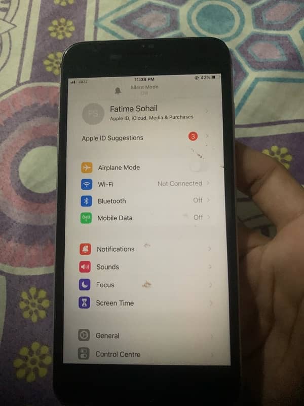 IPhone 6s Plus 64gb PTA approve family used mobile 2