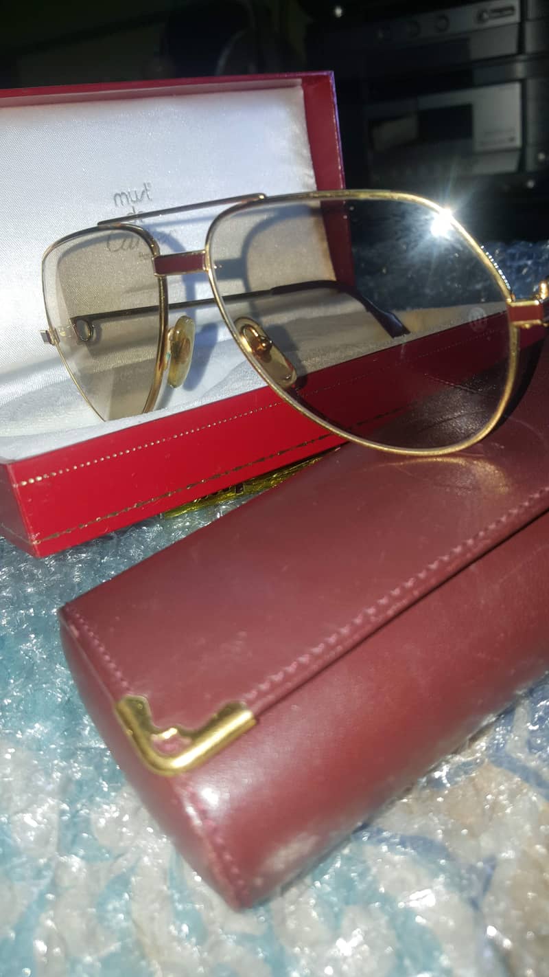 CARTIER VINTAGE SUNGLASSES 1