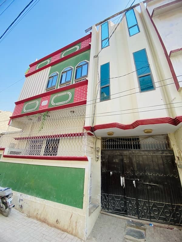 House for sale in orangi town sec#15/D Near fuji hotel 1