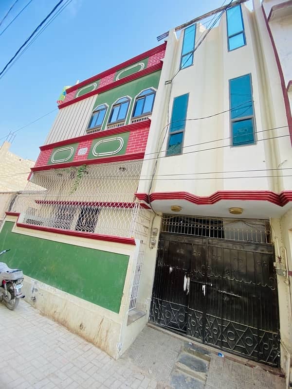 House for sale in orangi town sec#15/D Near fuji hotel 2