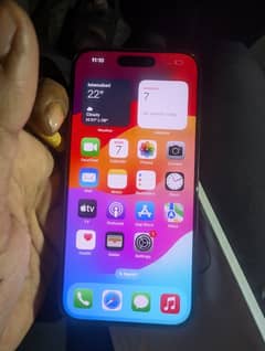 IPhone 15 Pro 256GB non PTA SIMTIME 2 MONTHS 98%