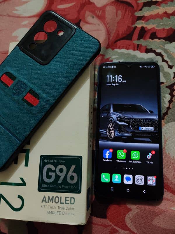 Infinix Note 12.8+8=16/128 gb 6