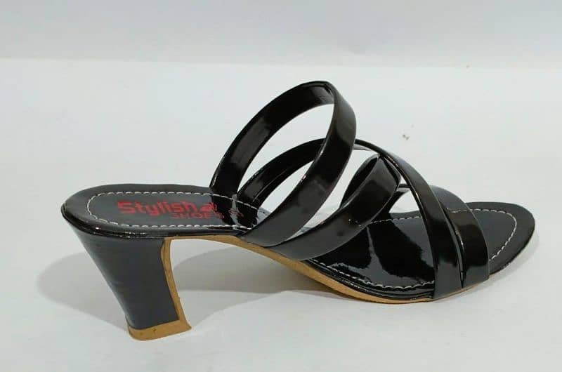 ladies plain heel 5