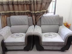 5 Seater high back Sofa Set almost new