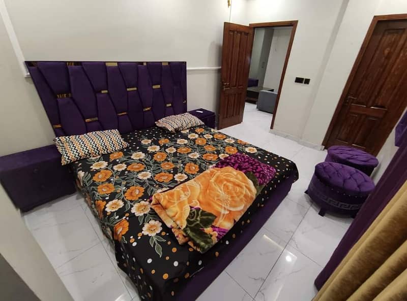 Double bed non-furnished flat available for rent 0