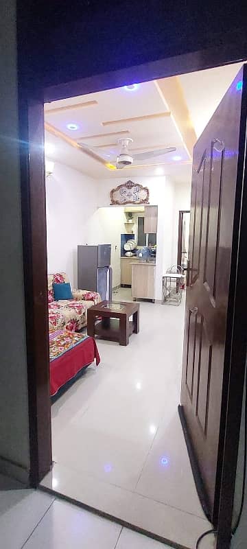 Double bed non-furnished flat available for rent 4