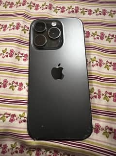 IPHONE 15 pro BLACK TITANIUM 256gb JV