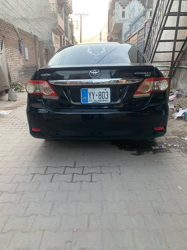 Toyota Corolla GLI 2013 total genuine 2