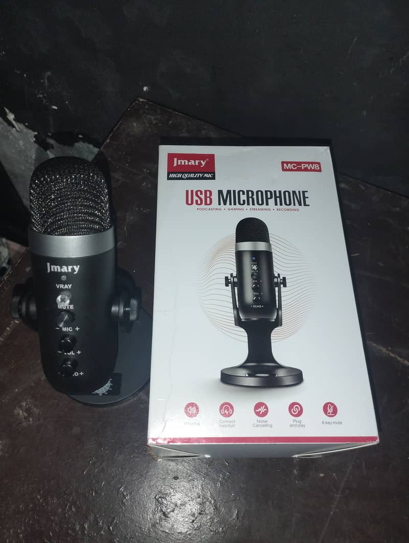 Jmary USB Microphone MC--PW8 0