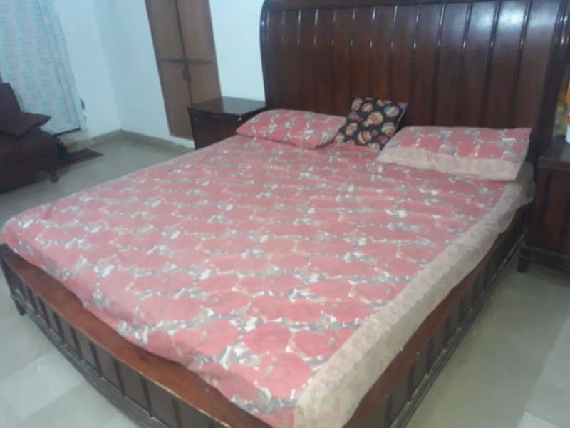 king size bed set with spring mattress 5