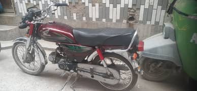 Honda CD 70 2018 model but original tankey tappy 2022