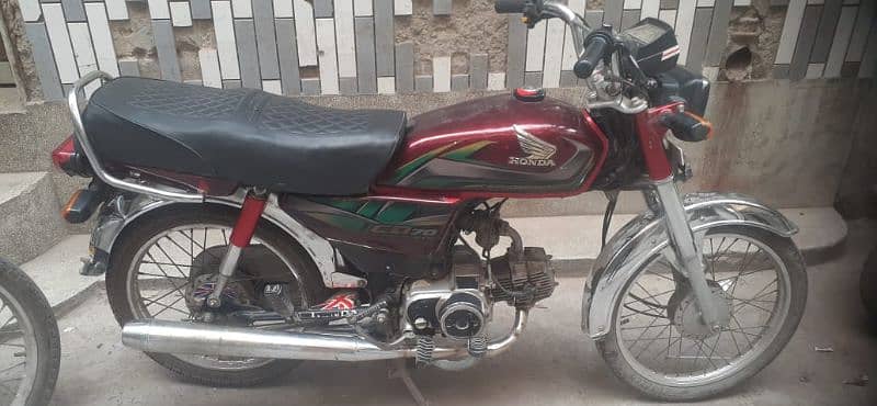 Honda CD 70 2018 model but original tankey tappy 2022 1