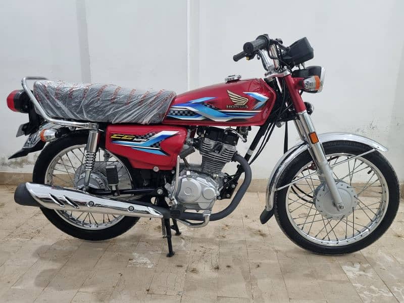 Honda CG-125 2024 July Brand New Condition 1