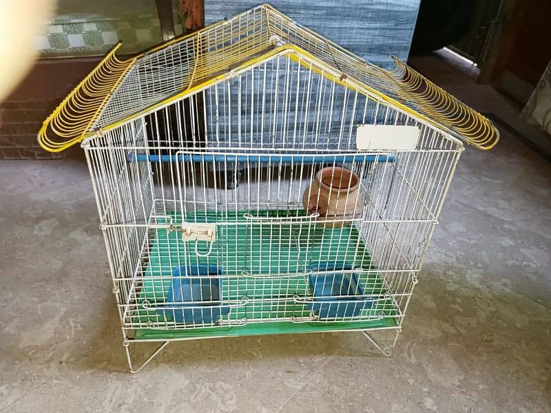 bird cage with accessories 1