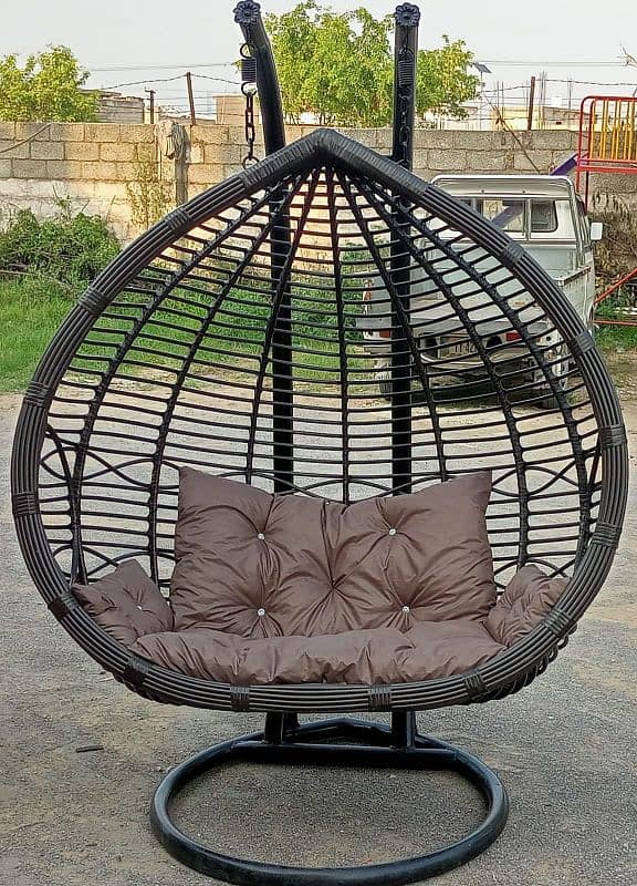 Rattan outdoor furniture Sofa,Swings,Dining table,PVC&Plastic chairs. 2