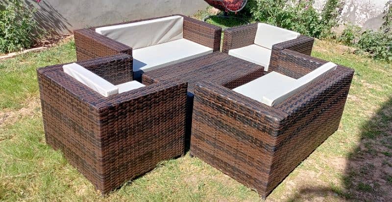 Rattan outdoor furniture Sofa,Swings,Dining table,PVC&Plastic chairs. 8