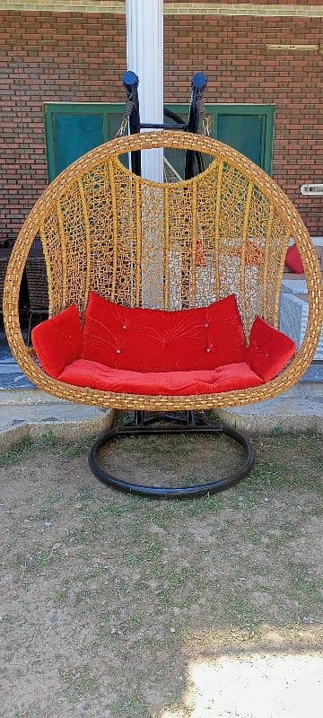 Rattan outdoor furniture Sofa,Swings,Dining table,PVC&Plastic chairs. 9