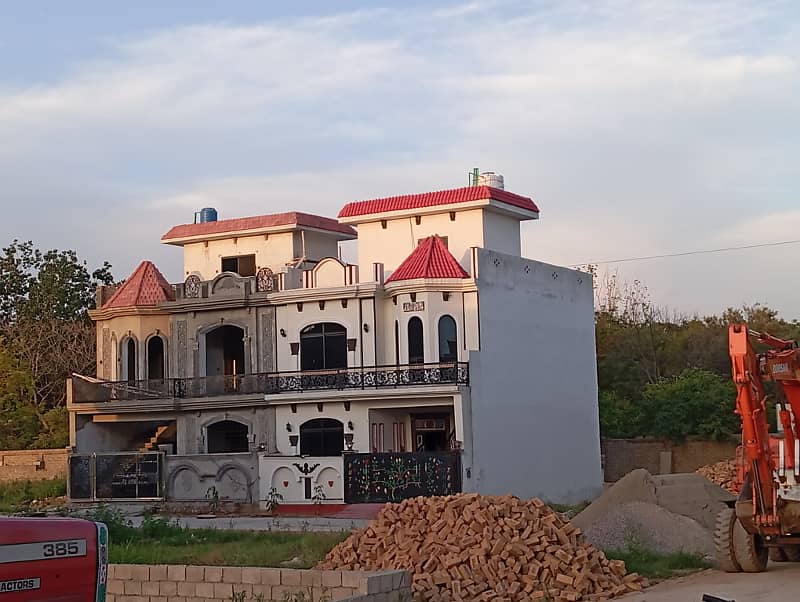 4 Marla plot for sale on very ideal location opp askari 14 caltex road Rawalpindi 0