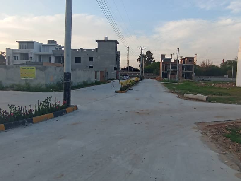 4 Marla plot for sale on very ideal location opp askari 14 caltex road Rawalpindi 3