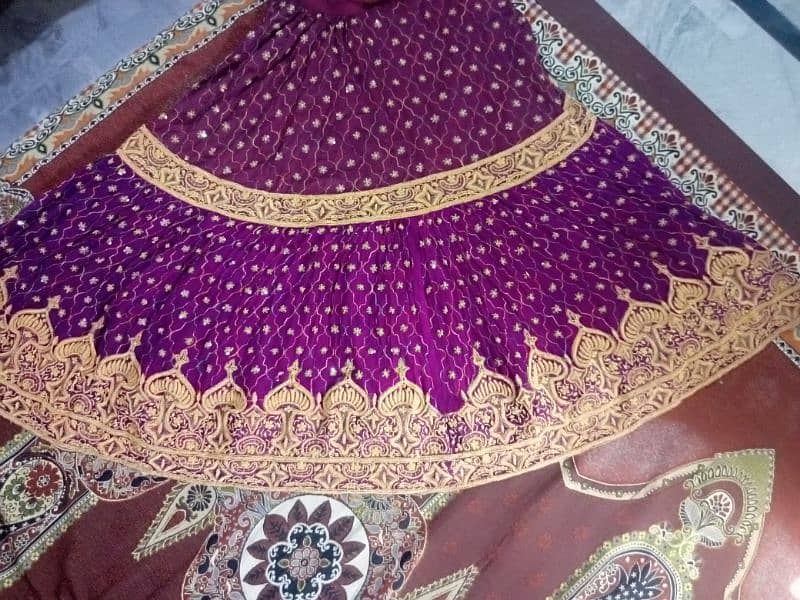 Lehnga 1,Frock 1,3piece Suite very attractive color 0