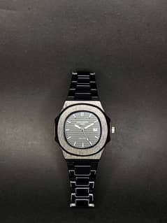 Patek phillepe Black dial Chain watch