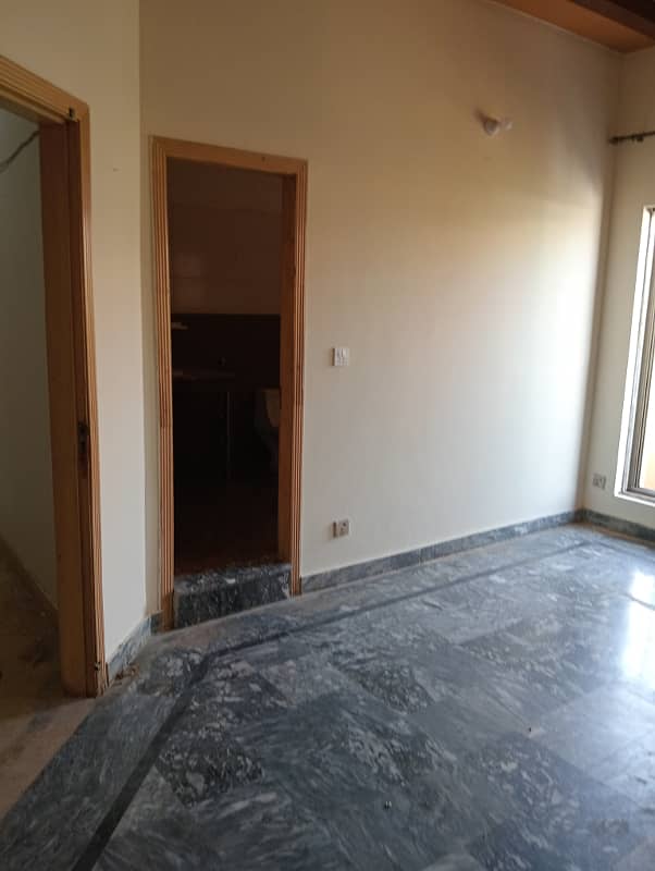 7marla 2beds DD TV lounge kitchen attached baths neat clean ground portion for rent in G 14 4 islamabad 0