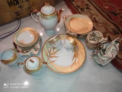 yamasen 24 carat gold tea set (vintage)