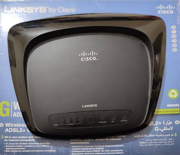 Linksys Wireless-G ADSL2+ Modem Router for Sale – Great Condition! 0