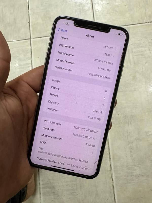 iphone xs max PTA approved 2