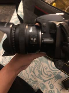 Nikon D3200 with 2 lens