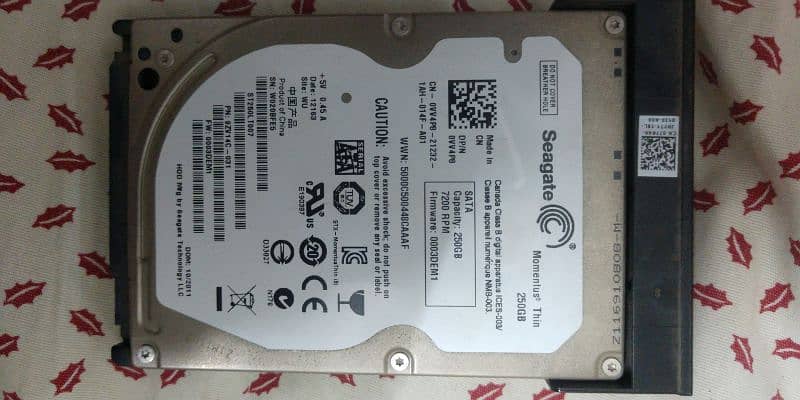 Seagate 250 gb laptop hard drive 1