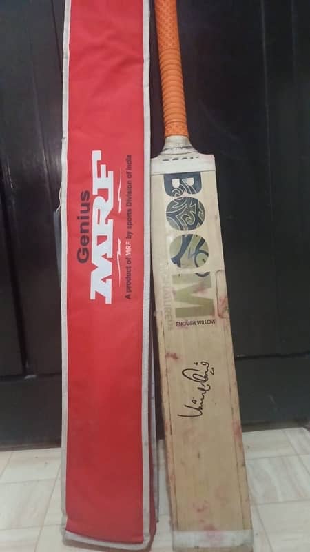 Virat Kohli Autograph Bat (BOOM BOOM SIGNATURE 175) BAT ENGLISH WILLOW 1