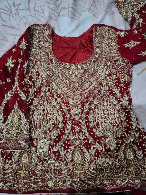 Bridal barat handmade lenahga choli 1