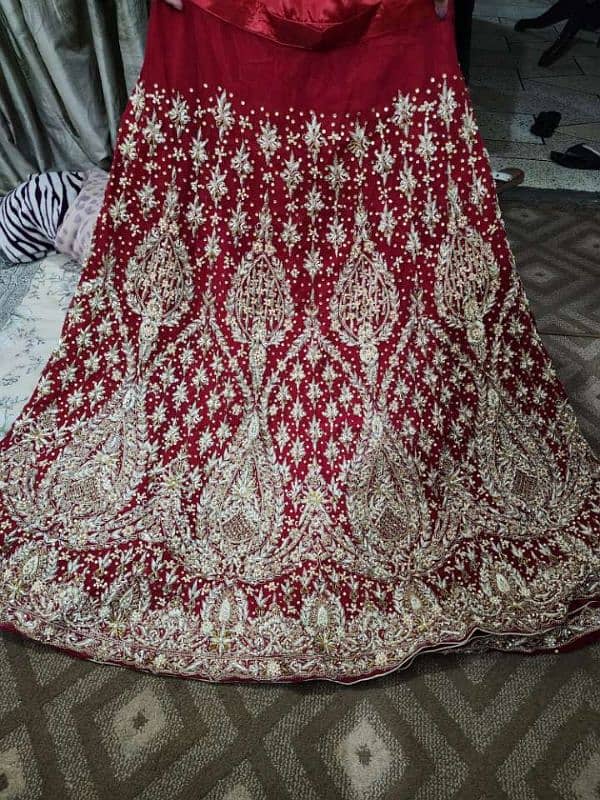 Bridal barat handmade lenahga choli 2