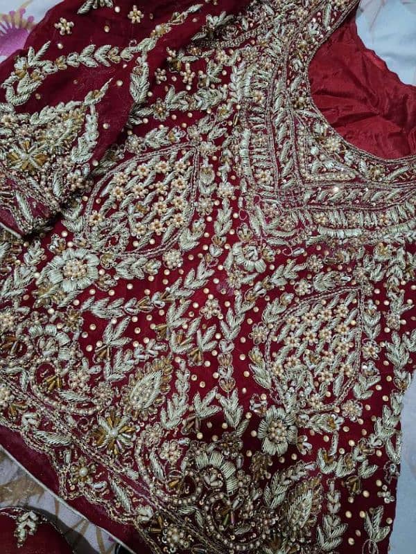 Bridal barat handmade lenahga choli 3