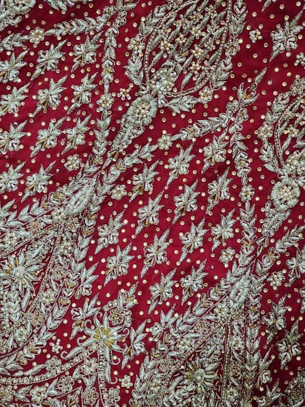 Bridal barat handmade lenahga choli 7