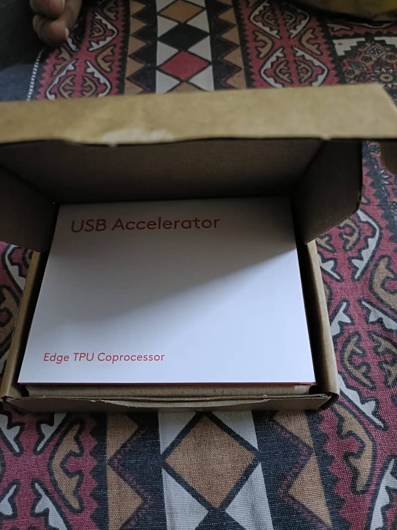 Coral USB Accelerator Accelerator coprocessor (Box PACK) 1