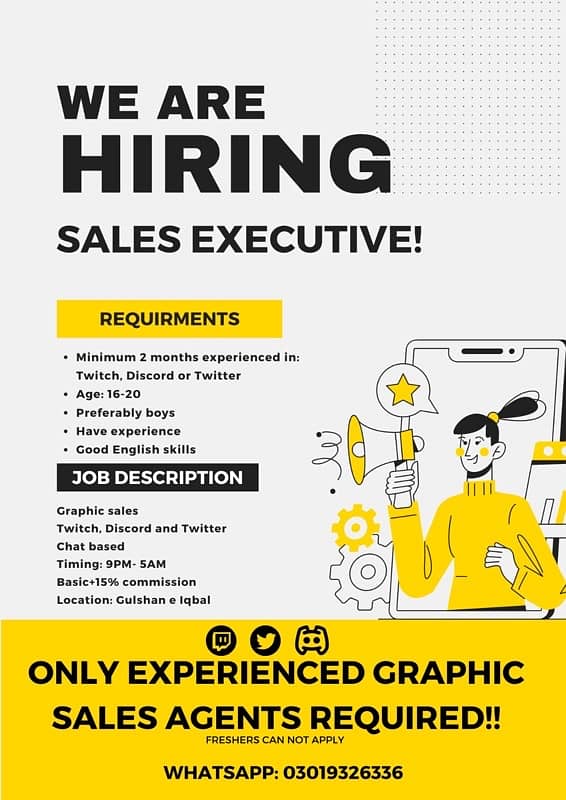 Hiring Twitch,Discord,Twitter Sales Agents!!! 0