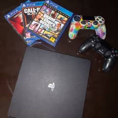 ps4 with orignal controllers and games