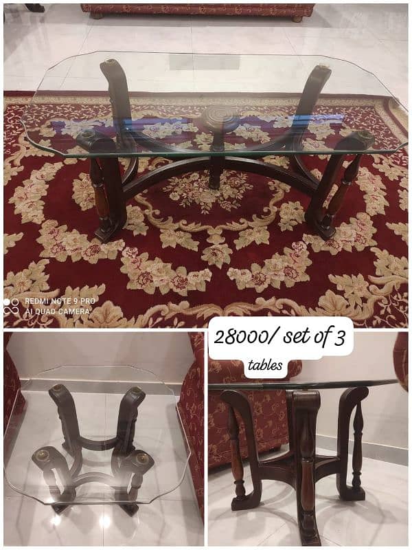 centre and side tables set 0