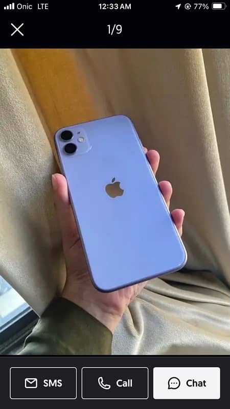 iphone 11 64gb dual sim pta approved with box 1