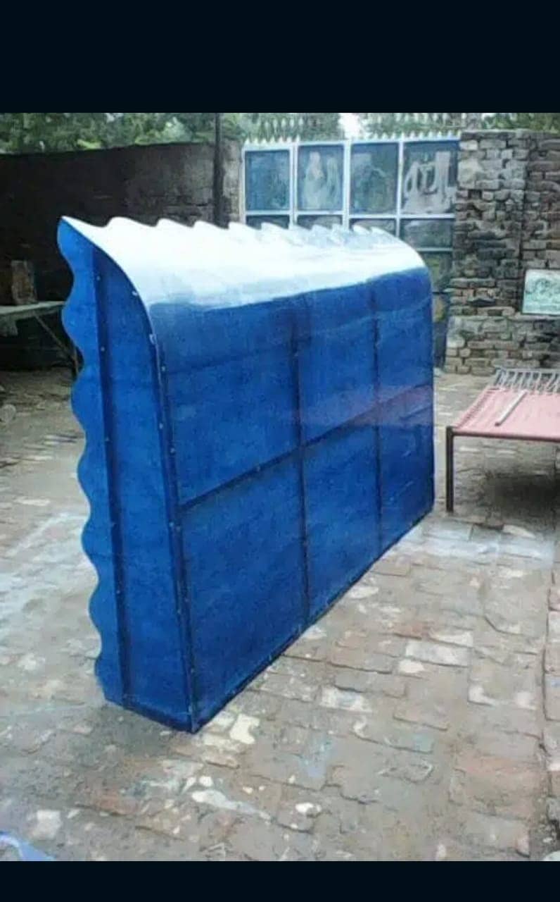 Fiberglass/Fiber glass shed/Parking shed/tarpal/conopy/Fiberglass she 10