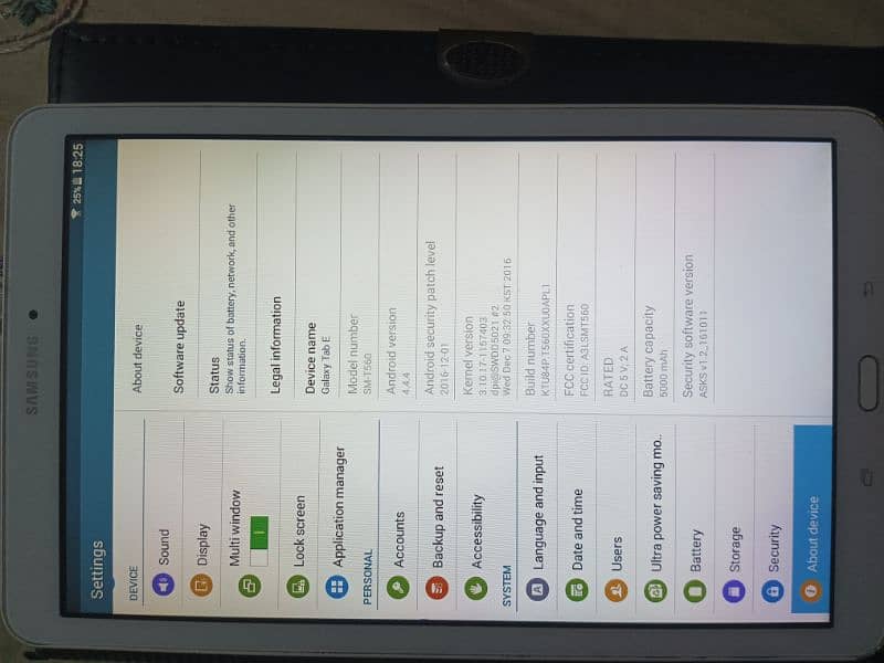 Samsung Galaxy Tab E 9.6 1