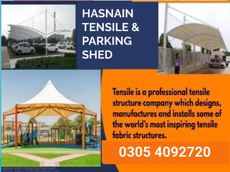 Tensile/Tensile Sheds/Fiberglass/fiber sheet/Shed for home/canopy 0