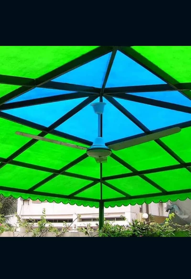 Tensile/Tensile Sheds/Fiberglass/fiber sheet/Shed for home/canopy 15