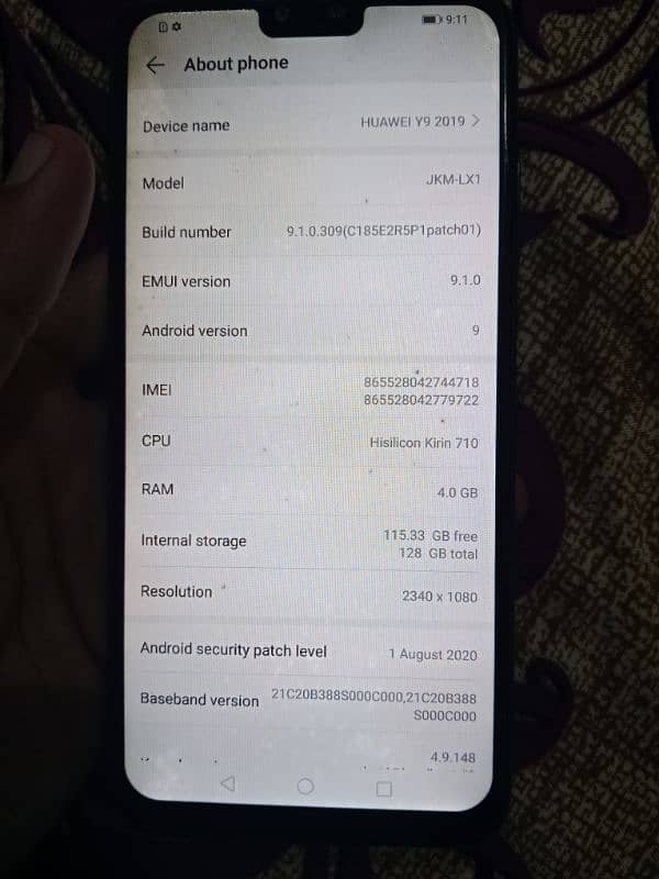 Huawei y9 2019 3