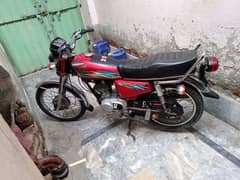 Honda 125cg fit bike total orginal faislabad ka number ha